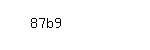 Captcha: 87b9